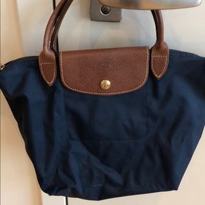Longchamp Navy Blue Bag